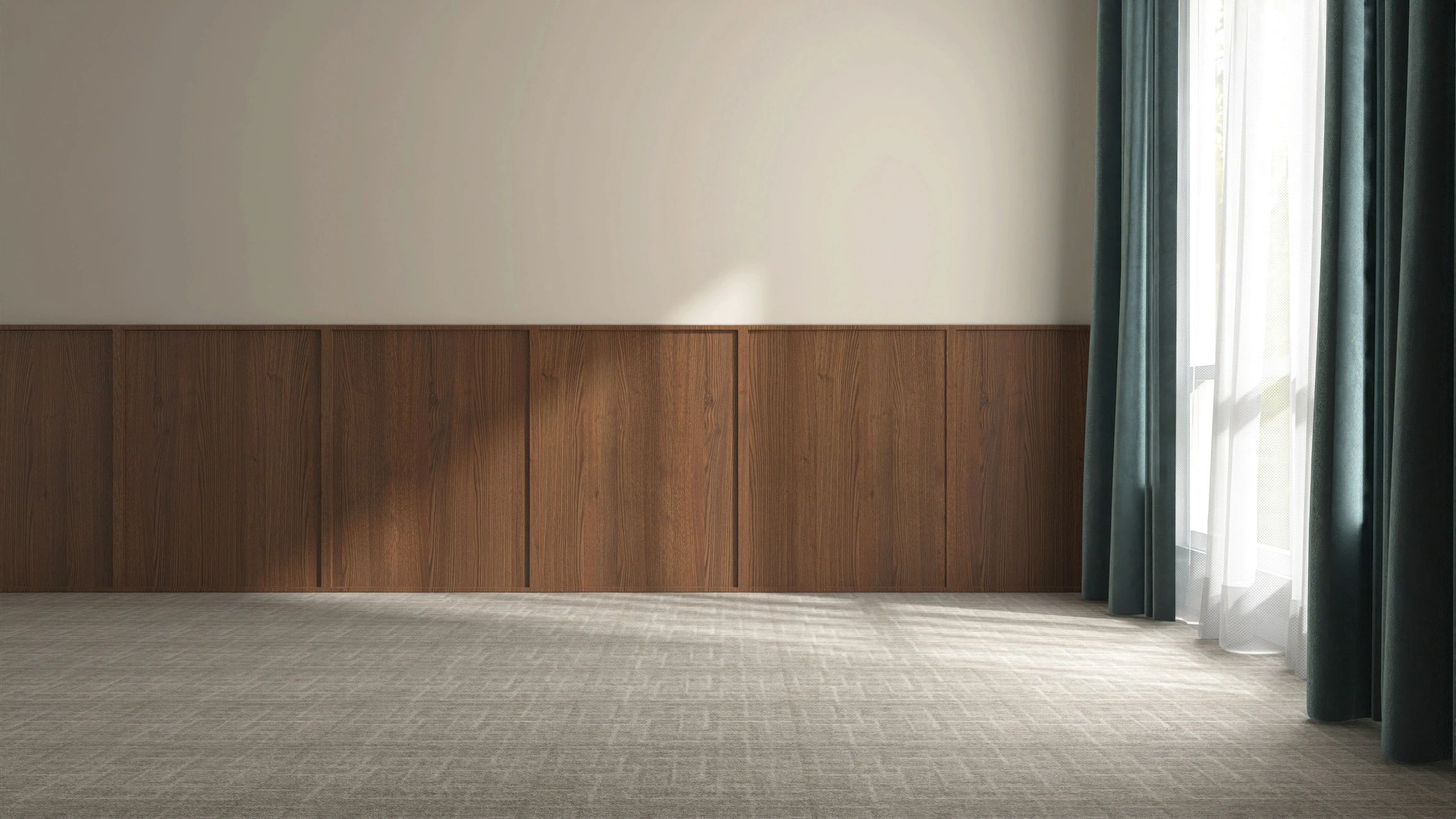 Soft neutral interior detail